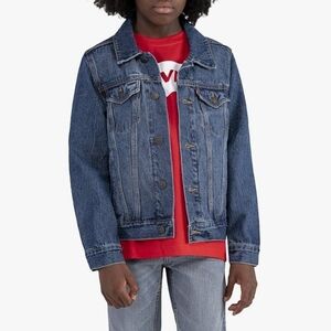 Levi's jacket blue jean for kids unisex boy or girl